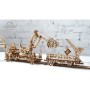 Механический 3D-пазл UGEARS Манипулятор на рельсах