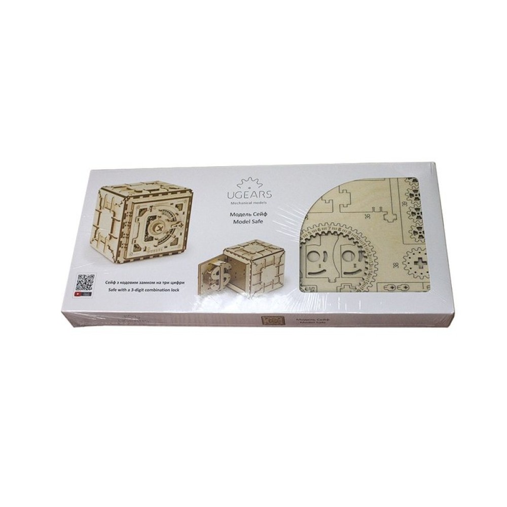 Механический 3D-пазл UGEARS Сейф