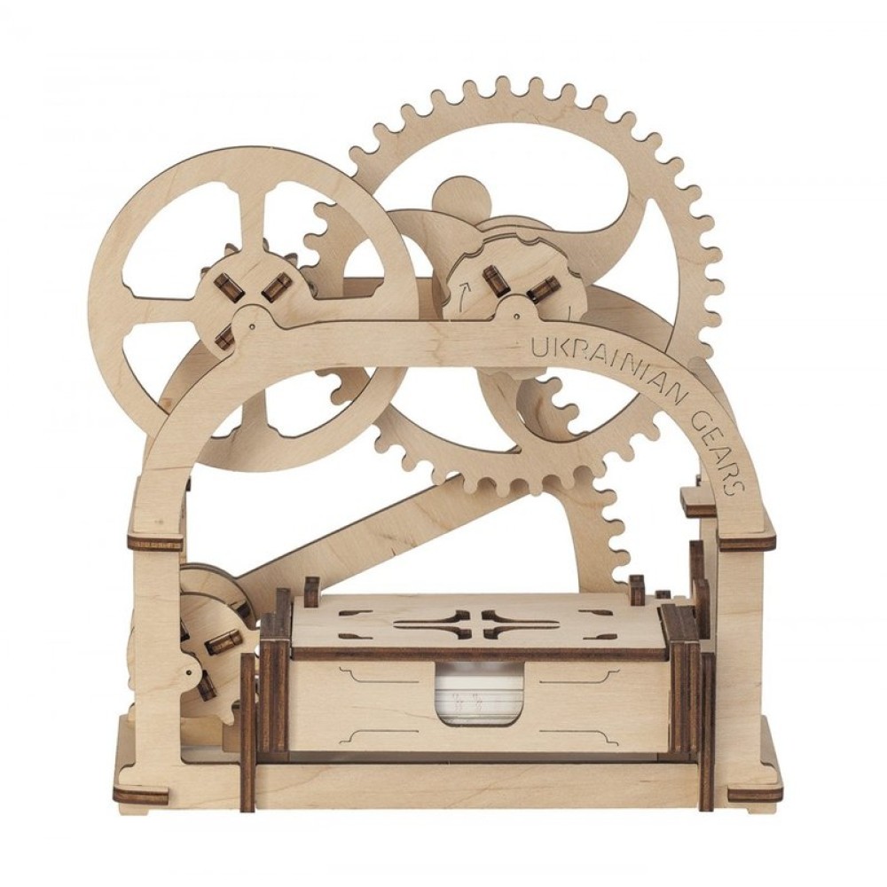 Механический 3D-пазл UGEARS Шкатулка-визитница