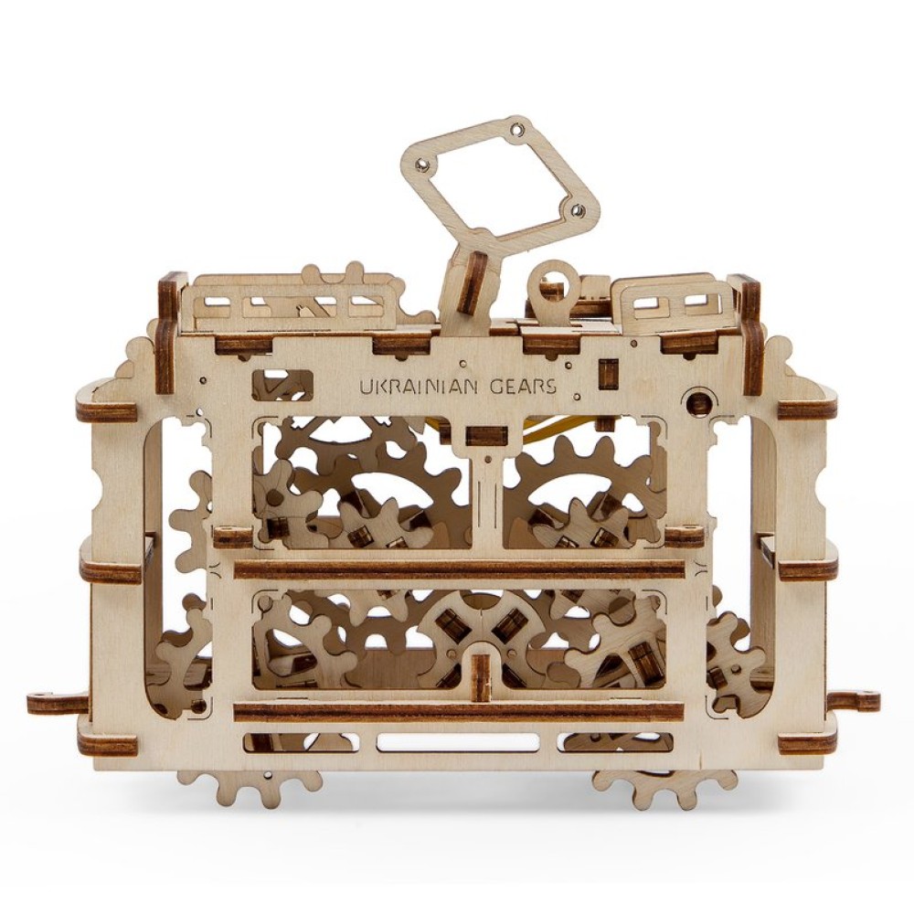 Механический 3D-пазл UGEARS Трамвайчик
