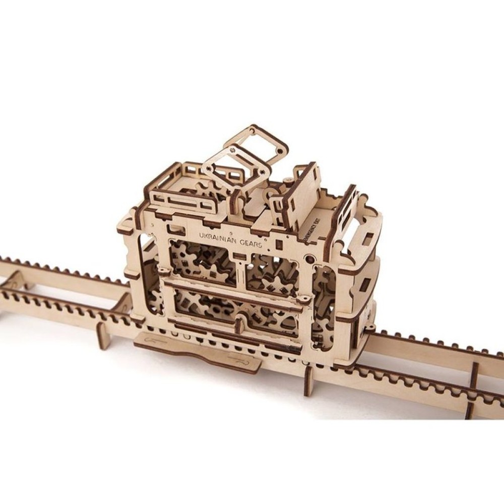 Механический 3D-пазл UGEARS Трамвайчик