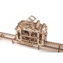 Механический 3D-пазл UGEARS Трамвайчик
