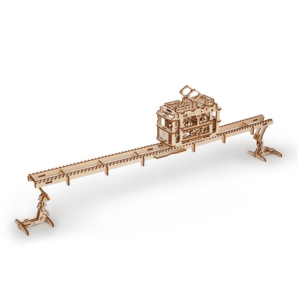 Механический 3D-пазл UGEARS Трамвайчик
