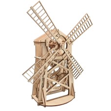 Механический 3D-пазл Wood Trick Мельница