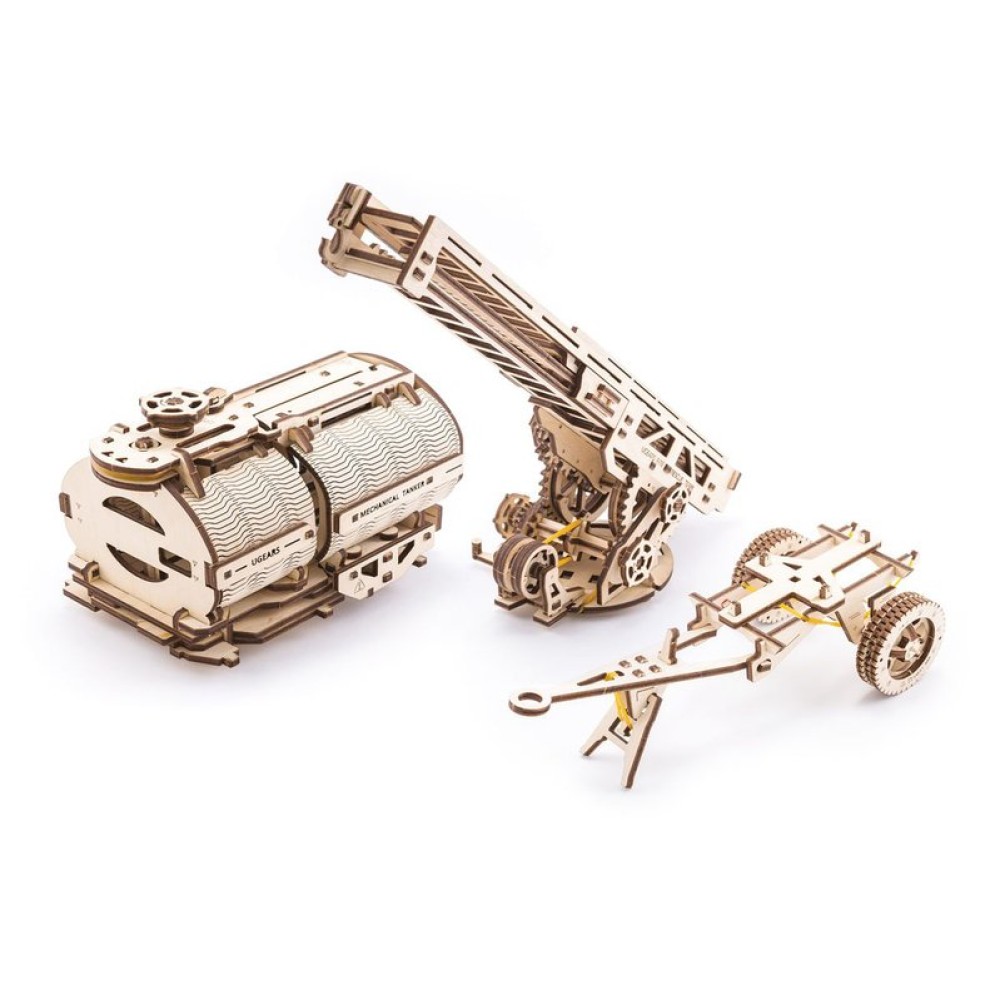 Механический 3D-пазл UGEARS Набор дополнений к модели Грузовик UGM-11