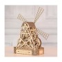 Деревянный механический 3D-пазл Wooden.City Мельница