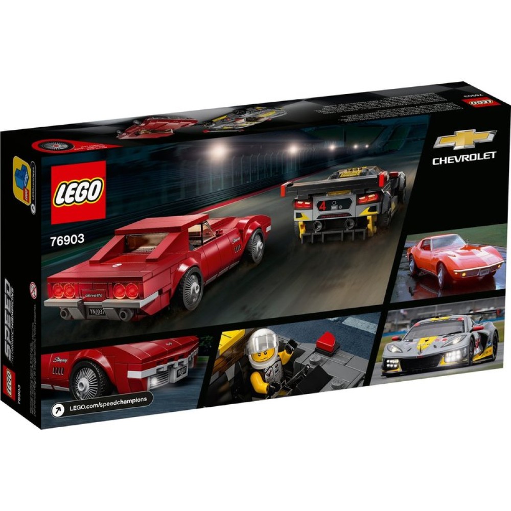 Конструктор LEGO Скоростные гонки Chevrolet Corvette 76903