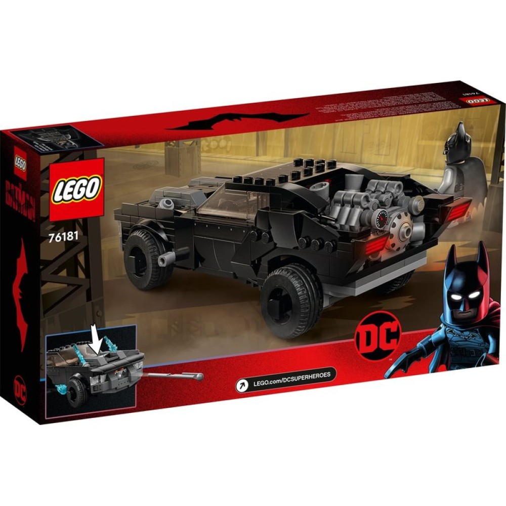 Конструктор LEGO DC Бэтмобиль: погоня за Пингвином (76181)