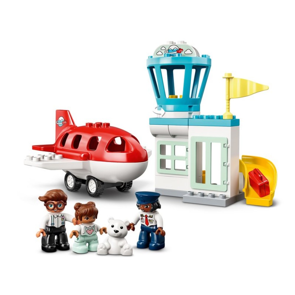 Конструктор LEGO DUPLO Самолет и аэропорт 10961