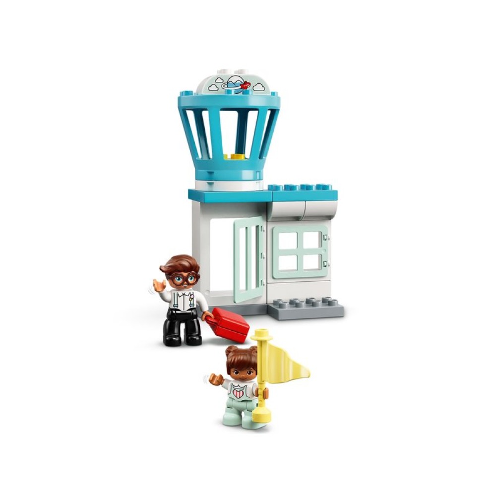 Конструктор LEGO DUPLO Самолет и аэропорт 10961