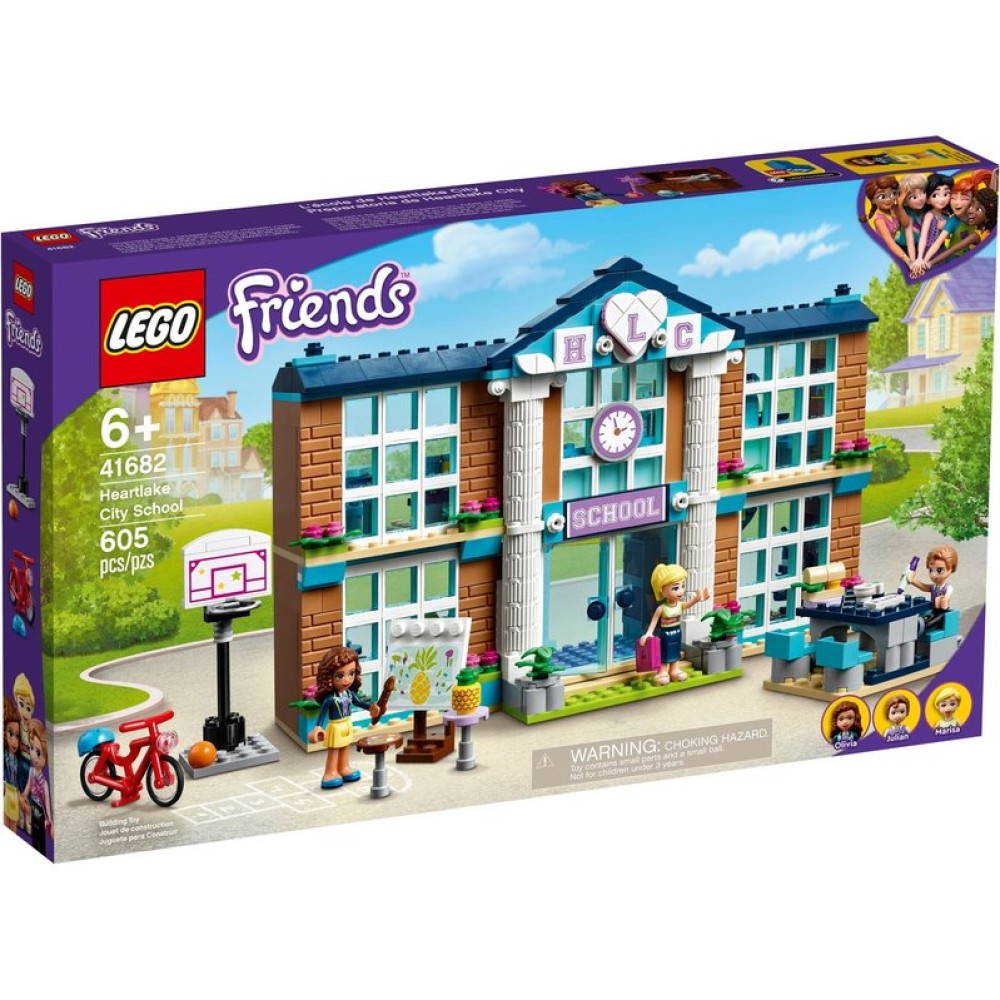 Конструктор LEGO FRIENDS Школа Хартлейк-Сити 41682