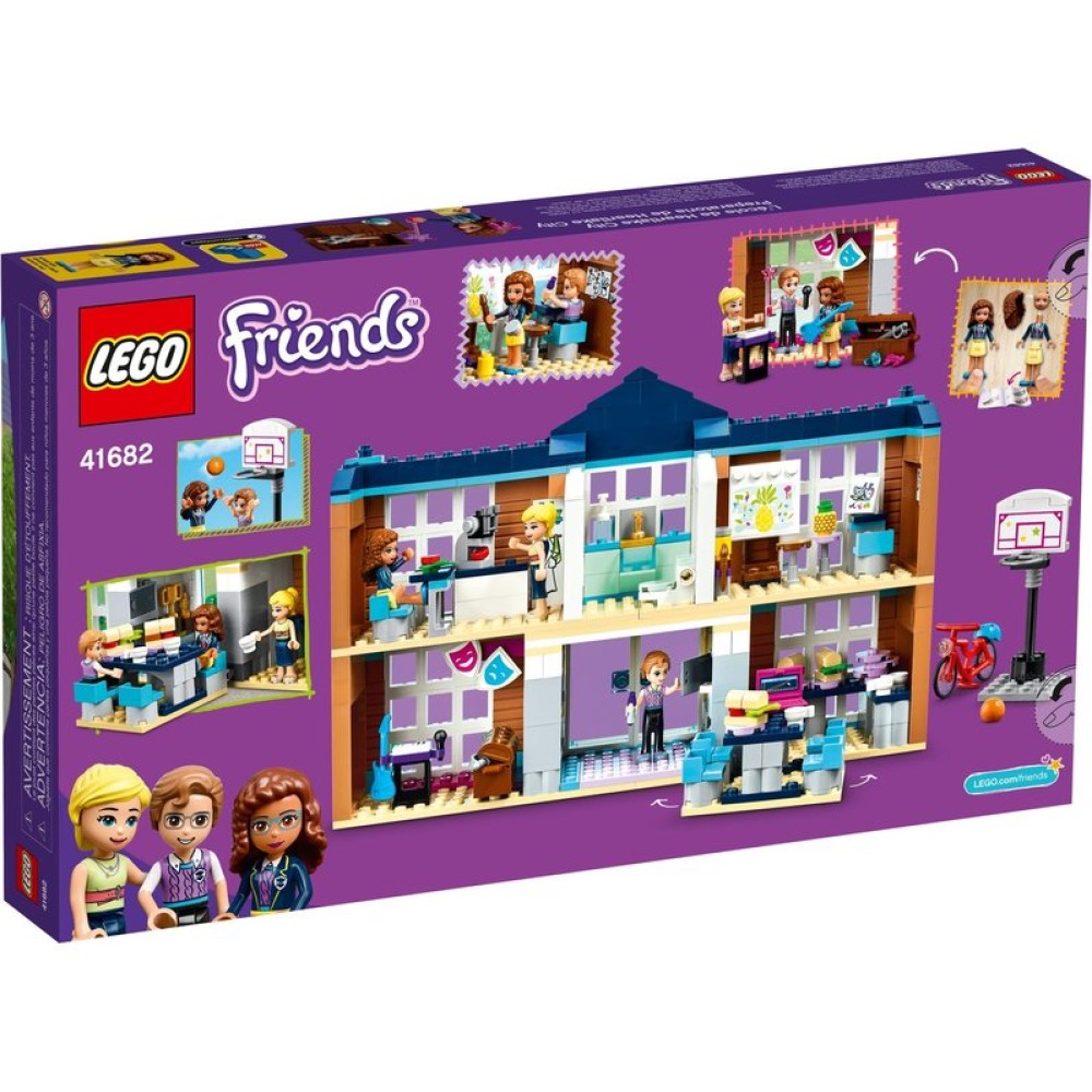 Конструктор LEGO FRIENDS Школа Хартлейк-Сити 41682