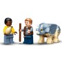 Конструктор LEGO Jurassic World Скелет тираннозавра на выставке 76940