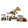 Конструктор LEGO Jurassic World Скелет тираннозавра на выставке 76940