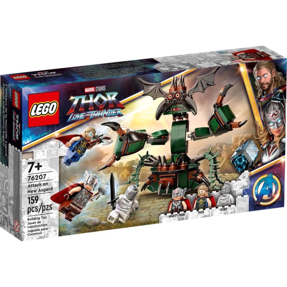 Конструктор LEGO Marvel: Атака на Новый Асгард (76207)