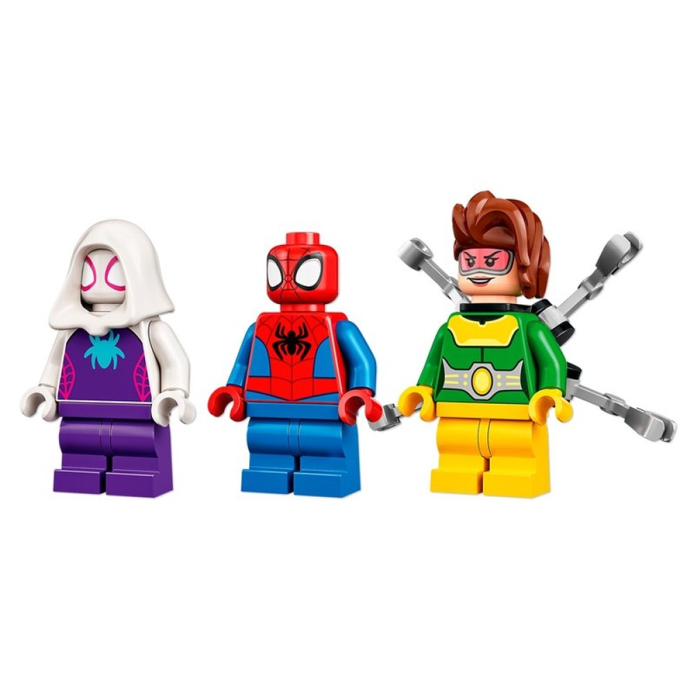Конструктор LEGO Marvel Spidey Человек-Паук в лаборатории Доктора Осьминога (10783)