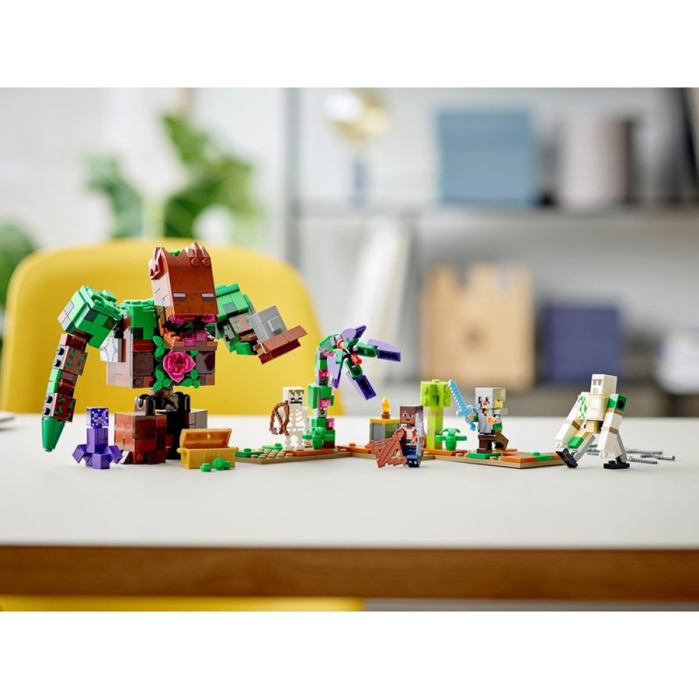 Конструктор LEGO Minecraft Мерзость из джунглей (21176)