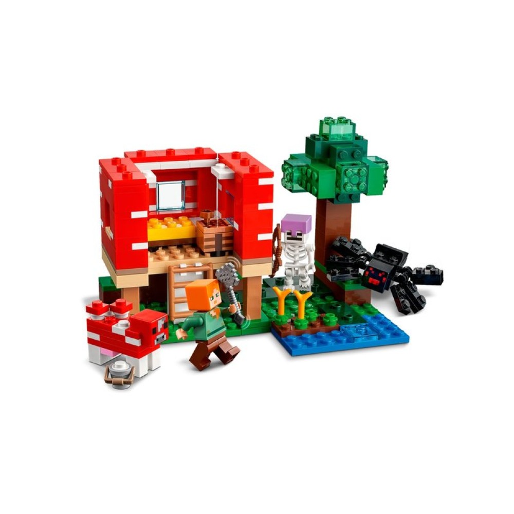 Конструктор LEGO Minecraft Грибной дом 21179