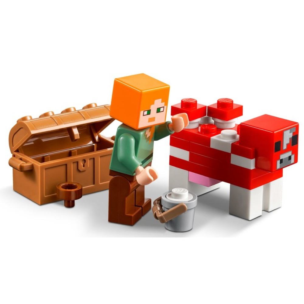Конструктор LEGO Minecraft Грибной дом 21179