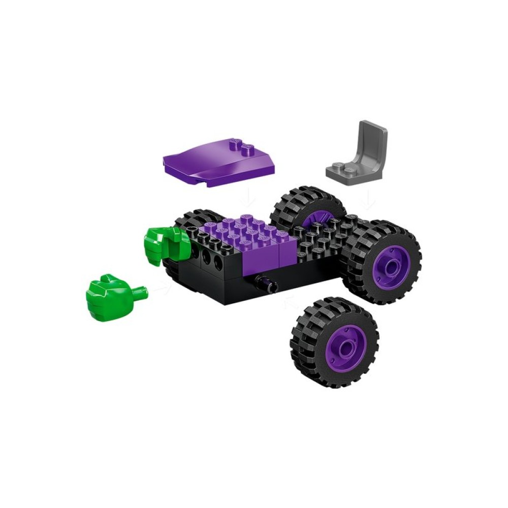 Конструктор LEGO Spidey Схватка Халка и Носорога на грузовиках (10782)