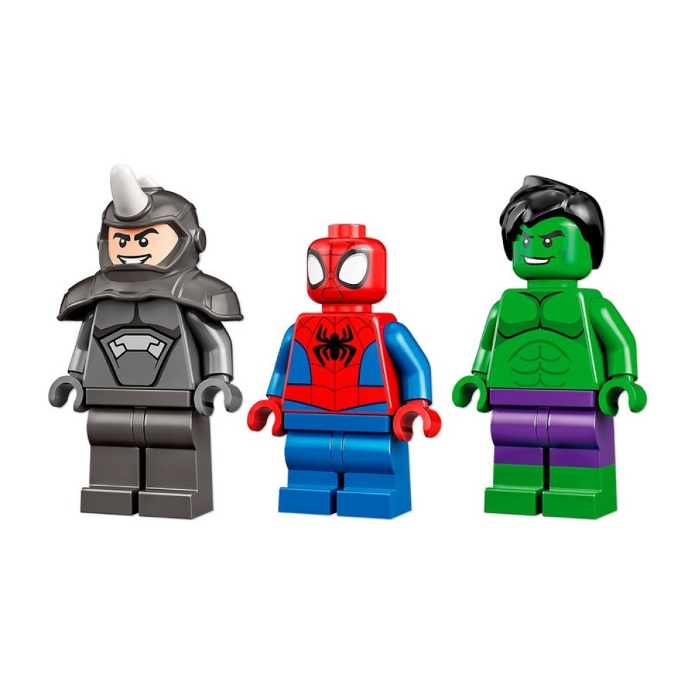 Конструктор LEGO Spidey Схватка Халка и Носорога на грузовиках (10782)