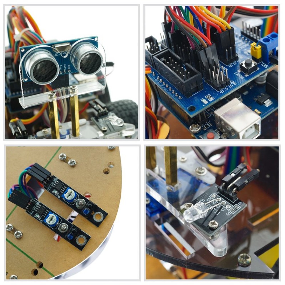 Конструктор Arduino Умная машинка с Bluetooth-управлением + руководство пользователя