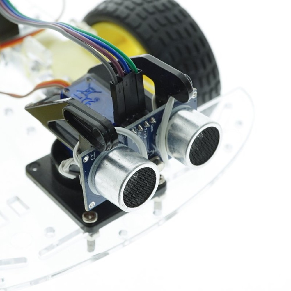 Конструктор Arduino Робомашинка с датчиком для огибания препятствий + руководство пользователя