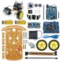 Конструктор Arduino Робомашинка с датчиком для огибания препятствий + руководство пользователя
