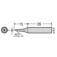 Паяльное жало Goot PX-60RT-1C