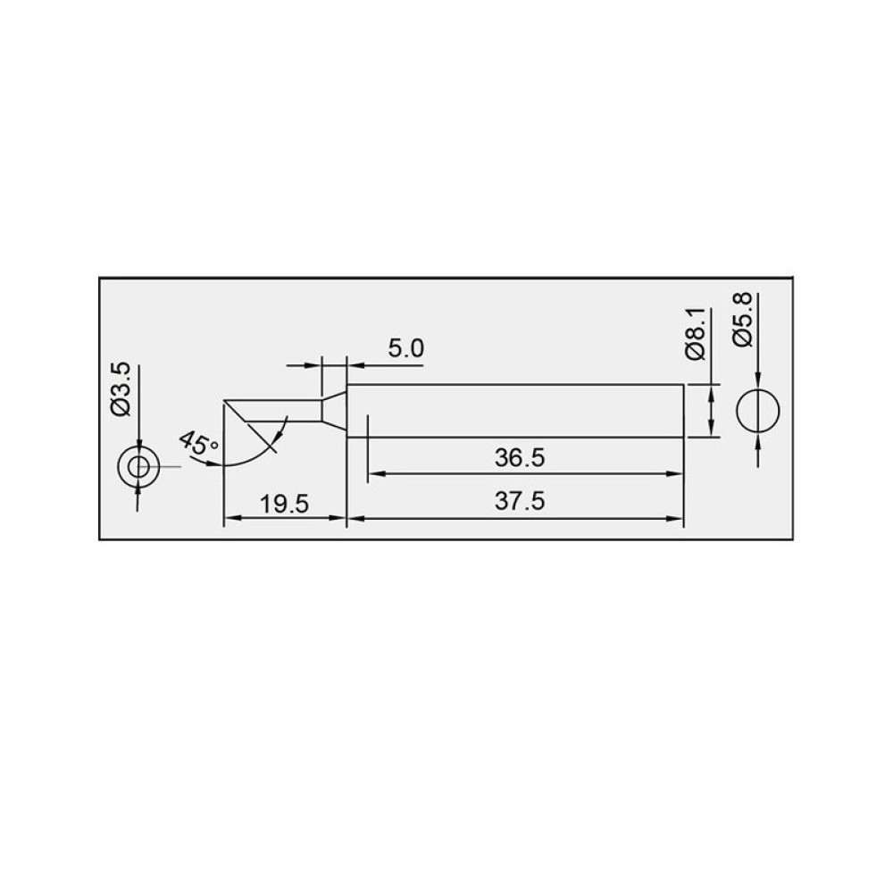 Паяльне жало Pro'sKit 5SI-131-3C
