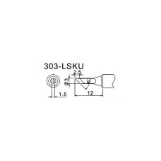 Паяльное жало Quick 303-LSKU