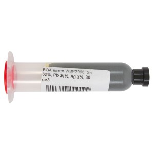 Паста для пайки BGA-микросхем Interflux WSP 2006 (30 см³)