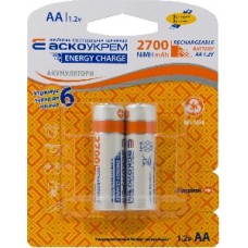 Аккумулятор Аско-Укрем NH-AA2700 EC (blister 2)