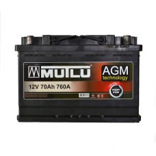 Аккумуляторная батарея Mutlu AGM Start-Stop 6СТ-60Ah R+ 640A (EN)