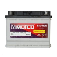 Аккумуляторная батарея Mutlu Silver Calcium 6СТ-60Ah R+ 600A (EN)