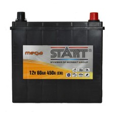 Аккумуляторная батарея Start Mega 6СТ-60Ah JR+ 450A (EN)