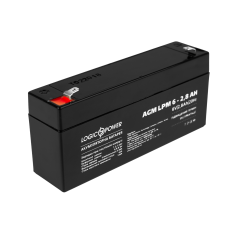 Акумуляторна батарея LogicPower LPM 6V 2,8Ah