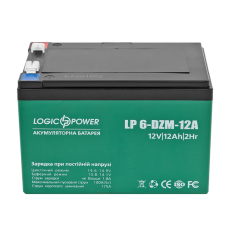 Акумулятор тяговий LogicPower LPM 6-DZM-12