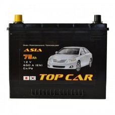 Аккумуляторная батарея TOP CAR Asia 6СТ-75Ah JL+ 650A (EN)