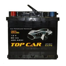 Аккумуляторная батарея TOP CAR Profi 6СТ-50Ah L+ 400A (EN)