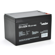 Акумуляторна батарея тягова MERLION EV 6-DZM-14, 12V 14Ah M5 (болт) (10280)