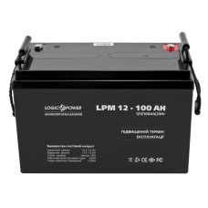 Акумуляторна батарея LogicPower LPM 12-100 AH