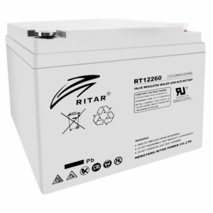 Акумуляторна батарея RITAR RT12260 12V 26.0Ah (4232)