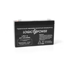 Акумуляторна батарея LogicPower LPM6-7.2 AH