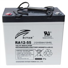 Аккумуляторная батарея RITAR RA12-55 12V 55.0Ah (6238)