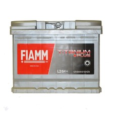 Аккумуляторная батарея FIAMM TITANIUM PLUS 6СТ-64Ah R+ 610A (EN)