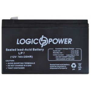 Аккумуляторная батарея LogicPower LPM 12V 7Ah