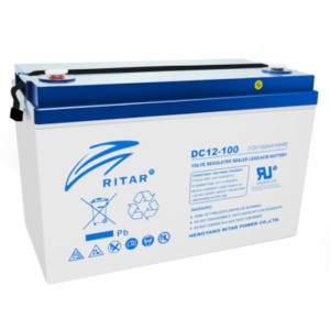 Акумуляторна батарея RITAR DC12-100 12V 100.0Ah (7391)