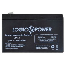 Акумуляторна батарея LogicPower LPM 12V 7.2Ah