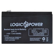 Акумуляторна батарея LogicPower LPM 12V 7.5Ah